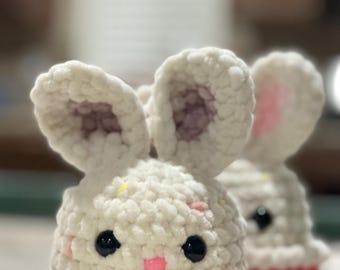 Osterhasen Cupcake Häkelanleitung | Hase Amigurumi | Anfänger PDF | DIY Ostern Fünftes | Digitaler Download (PDF)