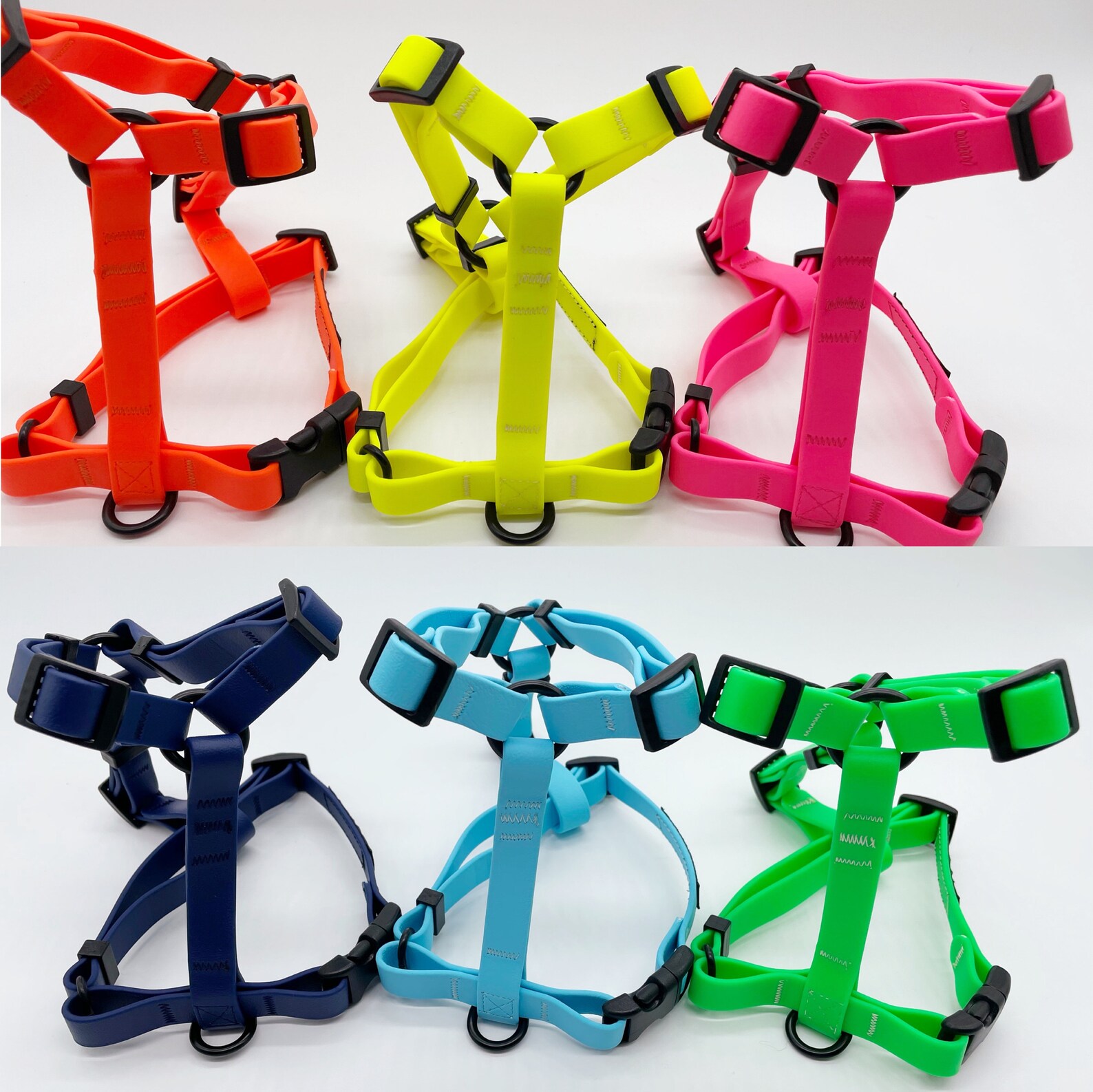 Waterproof Htype Harness Beach Dog Harness Biothane Etsy