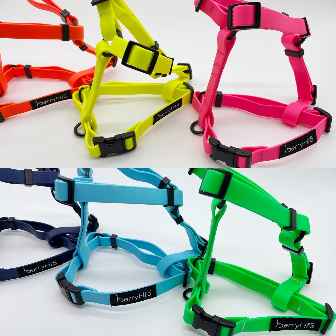 Waterproof Htype Harness Beach Dog Harness Biothane Etsy UK