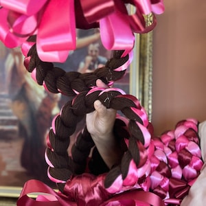 Custom Folklorico Headpiece, Mexican Braid, , Folklorico Braid, Trenza Folklorico, , Trenza, Braid, headpiece, tocado, trenza Mexicana
