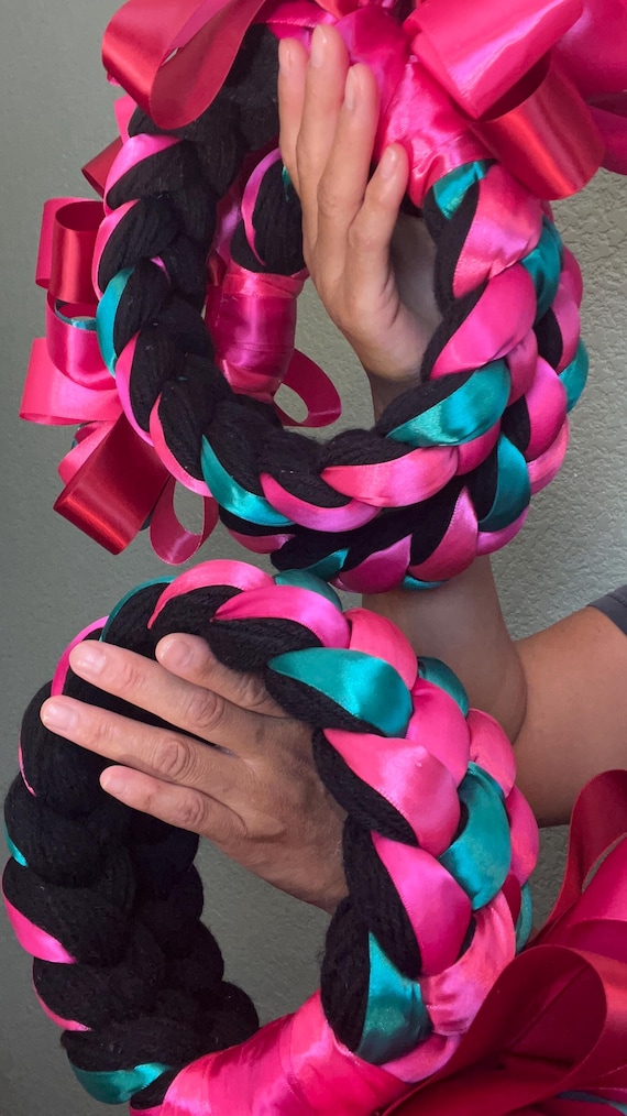 Custom Folklorico Braid Headpiece: Mexican Dance Tocado - Etsy display picture 3
