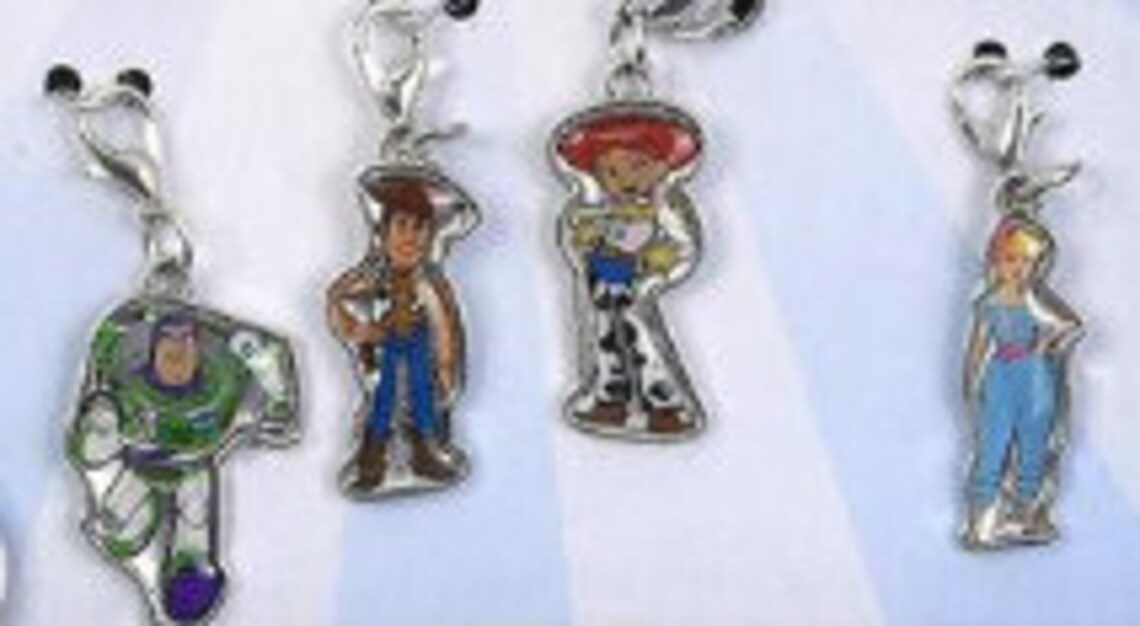 Toy Story Jewelry Set Necklace Bracelet and 4 Charms Set Etsy UK