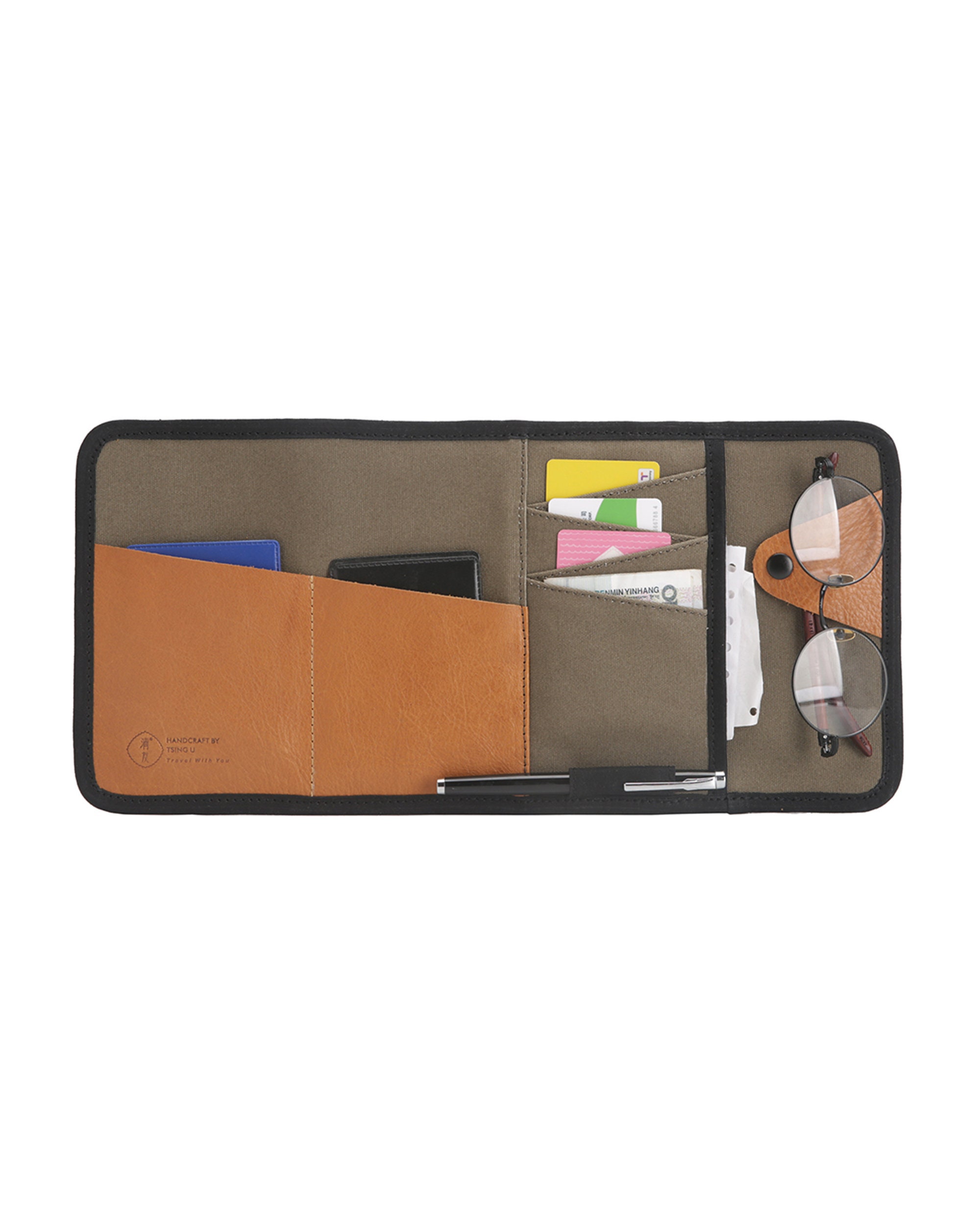 Sun Visor Organizer With Multipocket Handmade Car Organize Etsy