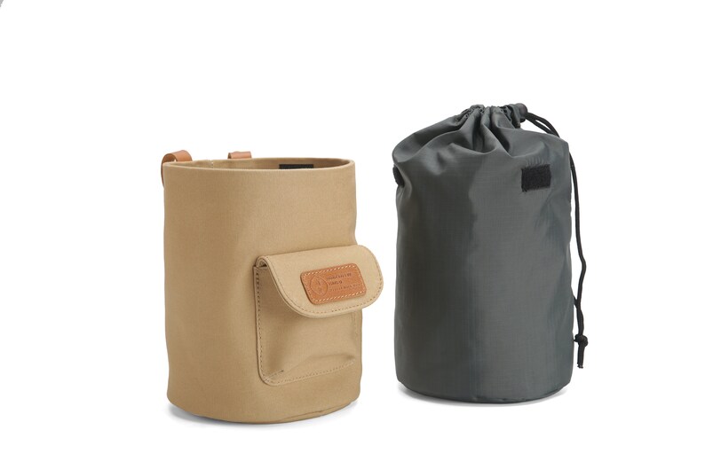 4L Car Trash Can , 100% Leak-Proof Car Trash Bag, Waterproof Hanging Garbage Bin Khaki image 6