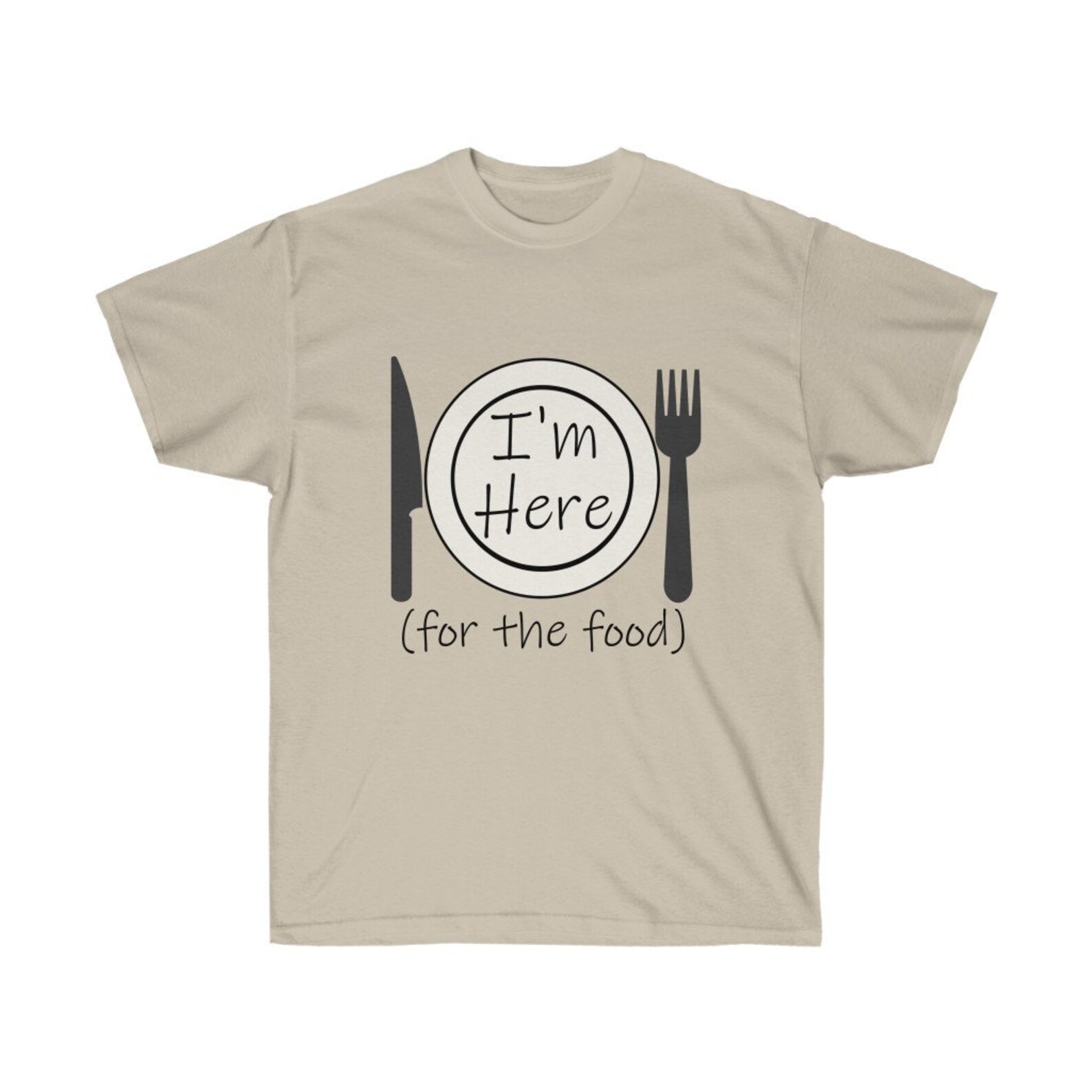 Funny I'm Here for the food t shirt thanksgiving tshirt Etsy