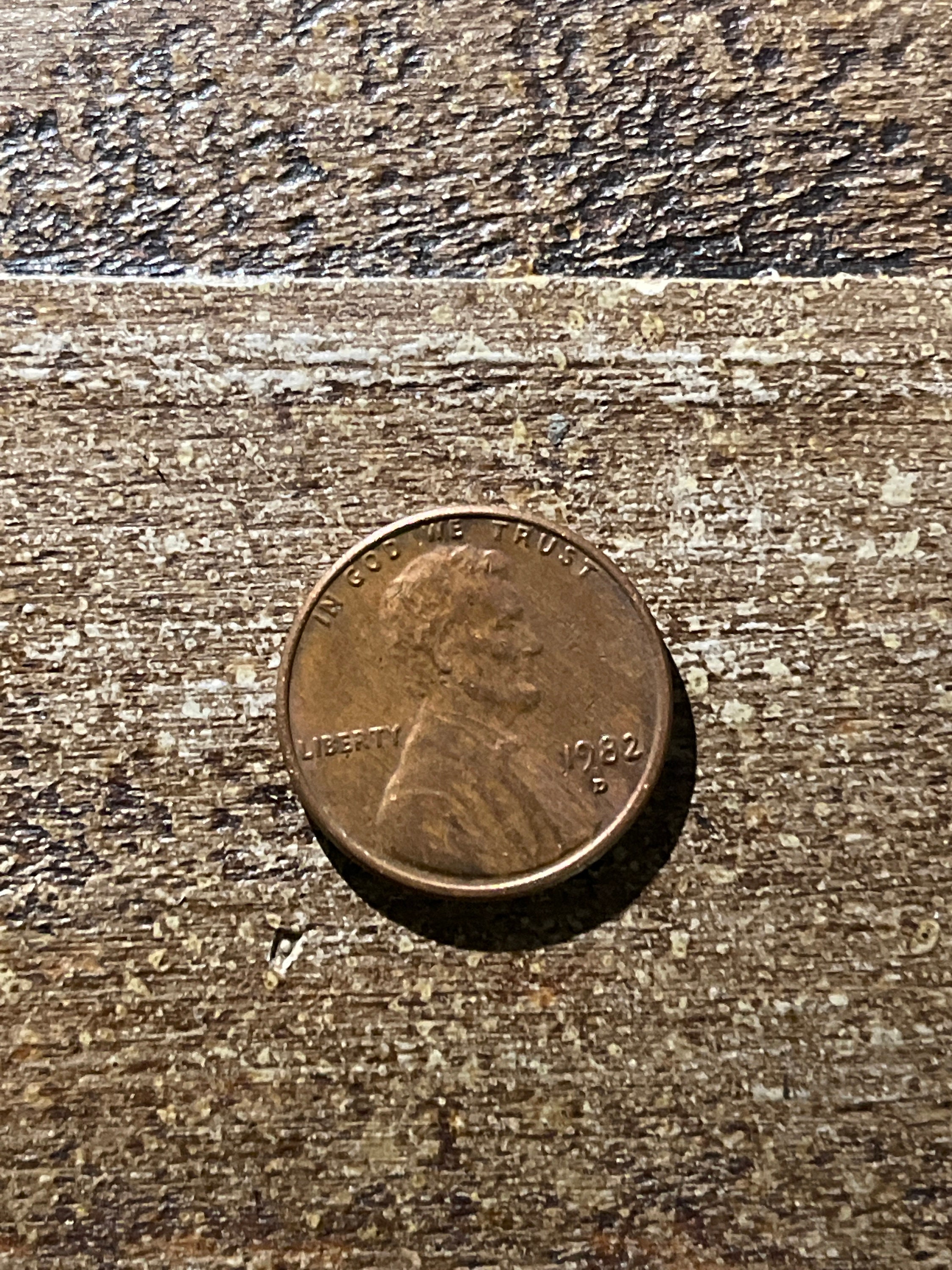 Rare 1982 penny D coin Etsy