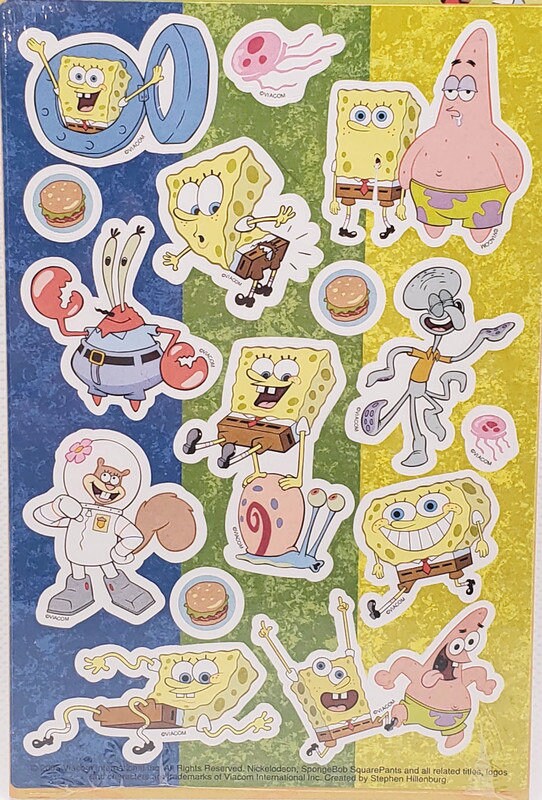 spongebob wallpaper sticker 9 - Pro Sport Stickers