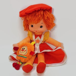 Rainbow Brite - Mattel - Poupée 23cm - LaLa Orange (Boite Canada