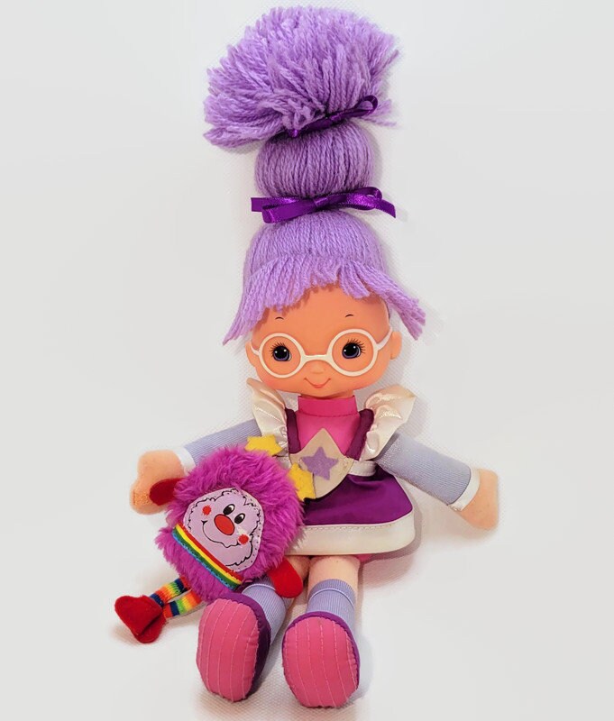 1983 Shy Violet Rainbow Brite & IQ Sprite, Purple 10 1983 Shy Violet Rainbow Brite & IQ Sprite, Purple 10