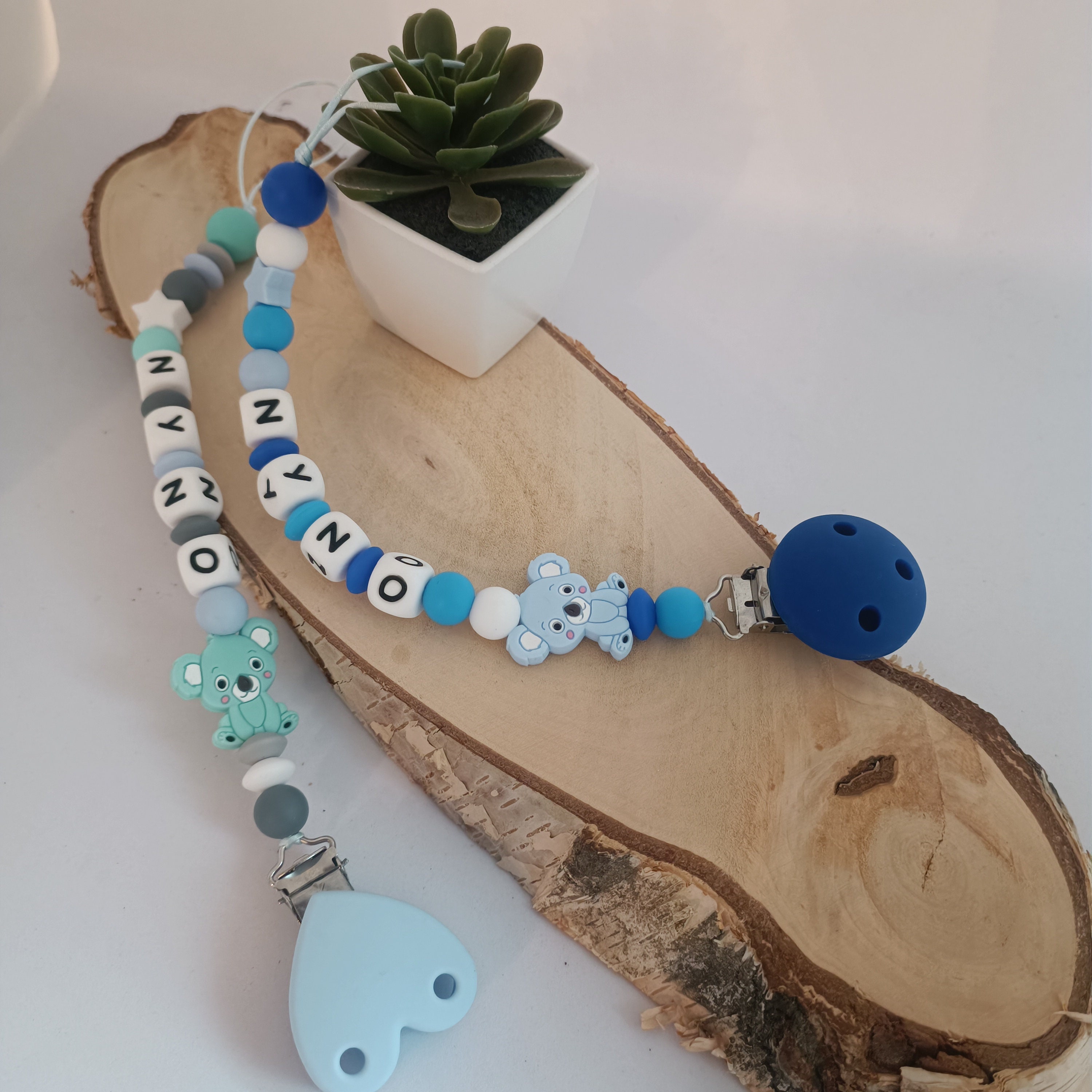 Attache Tétine Silicone Personnalisée : Koala à Vous De - France