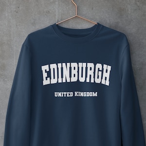 Edinburgh Crewneck sweatshirt | Travel sweatshirt | Scotland sweater | British gift | College sweatshirt | Unisex