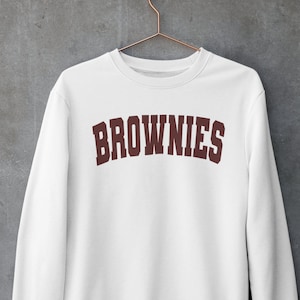 Brownies Crewneck sweatshirt | Funny food sweatshirt | Unisex