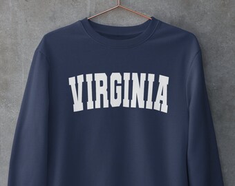 Virginia Crewneck sweatshirt | College sweatshirt | Unisex