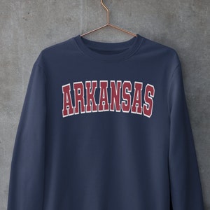 Arkansas Crewneck sweatshirt | Razorbacks | College sweatshirt | Unisex
