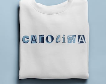 Carolina Crewneck sweatshirt | Tar Heels | College sweatshirt | Unisex