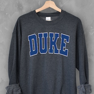 Duke Crewneck sweatshirt | Blue Devils | College sweater | Game Day hoodie | Alumni apparel | University merch | Unisex