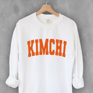 Kimchi Crewneck sweatshirt | Asian Food Gift | Korean Food | Funny food sweatshirt | Unisex