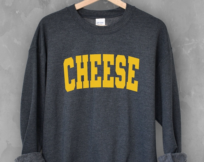 Cheese Crewneck sweatshirt | Cheese gift | Cheese Platter gift | Funny food sweatshirt | Unisex