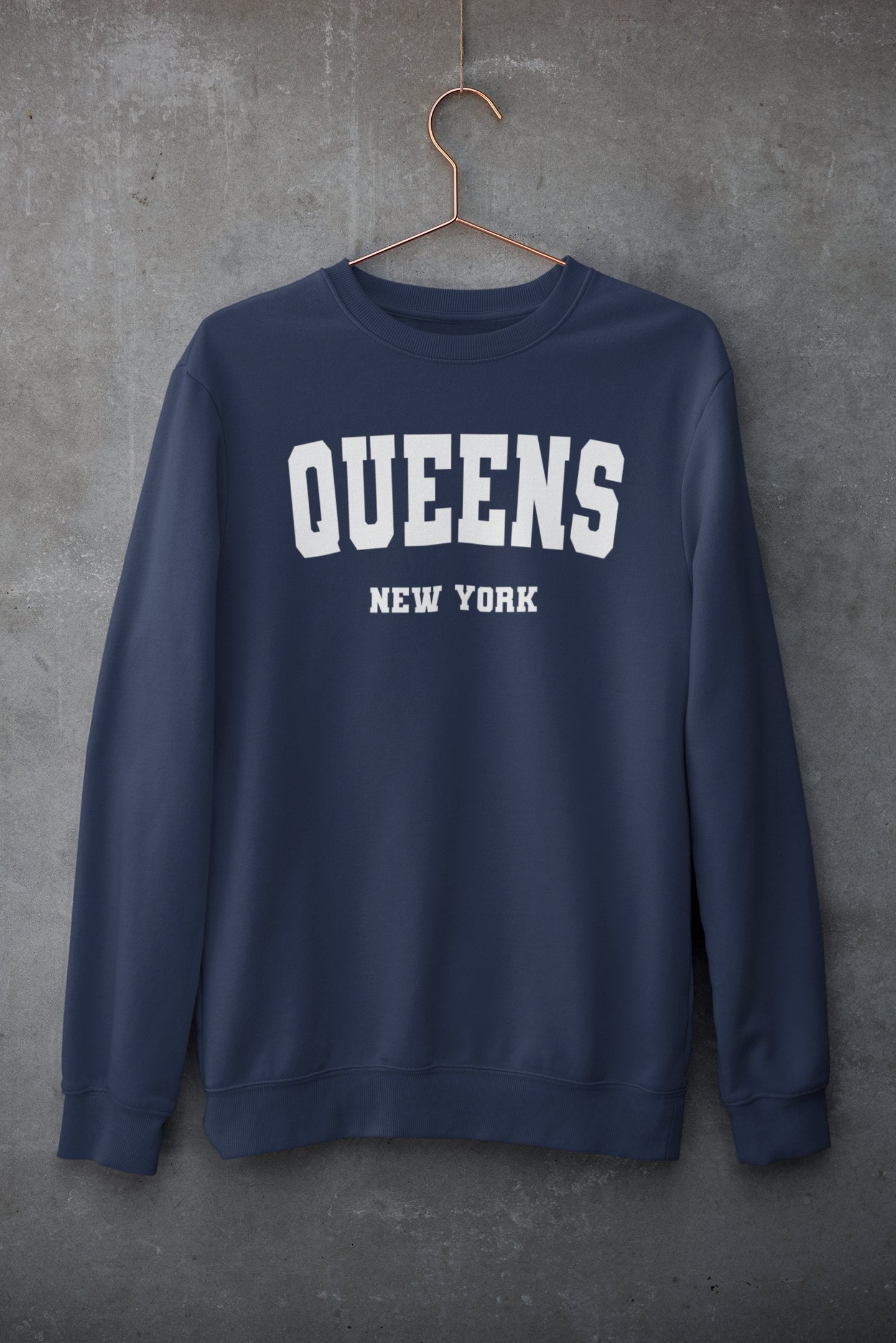 Queens Nyc Hoodie Etsy
