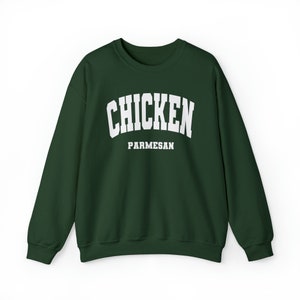 Chicken Parmesan Crewneck sweatshirt Italian gift Funny food sweatshirt Unisex immagine 2