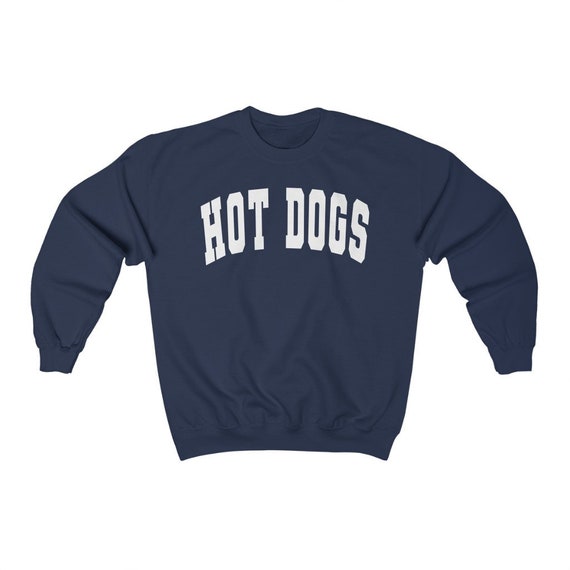 Hot Dogs Crewneck Sweatshirt Game Day Sweatshirt Funny Food