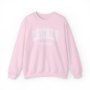 Chicken Parmesan Crewneck sweatshirt Italian gift Funny food sweatshirt Unisex image 4