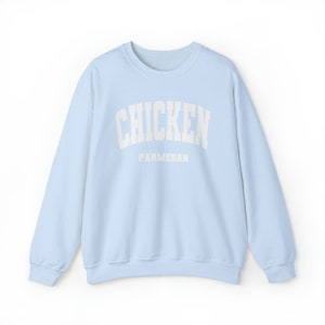 Chicken Parmesan Crewneck sweatshirt Italian gift Funny food sweatshirt Unisex immagine 5