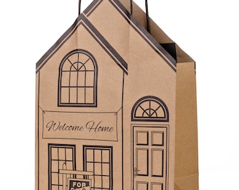 House Shaped Gift Bags