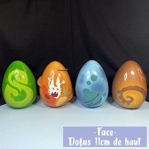 Dofus Résine: Emeraude, Turquoise, Ebene et Cawotte fait à la main image 2