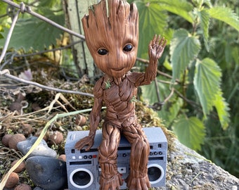 Baby Groot Desk Decor: Guardians of the Galaxy - Etsy