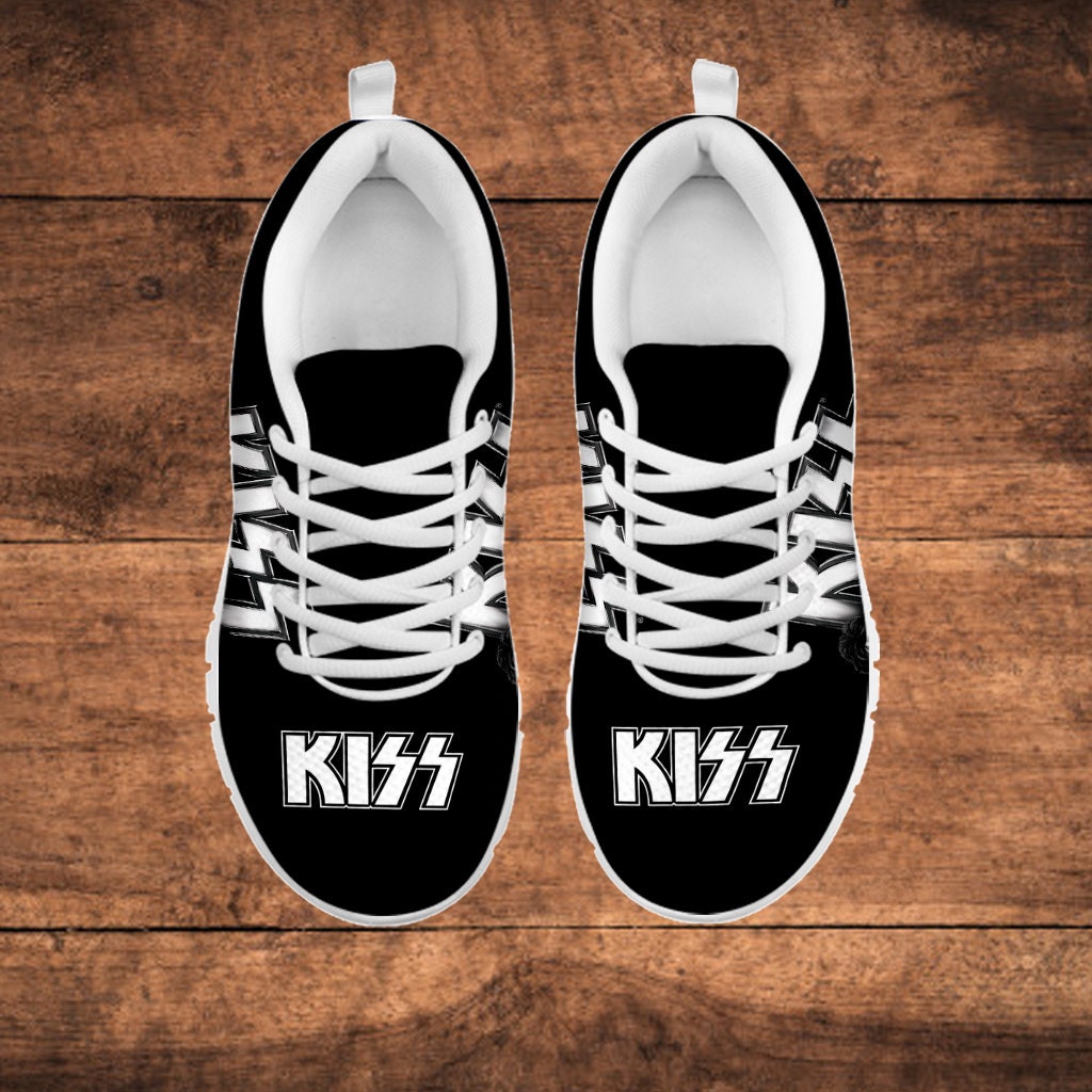 Kiss Band Custom Sneaker Kiss Band Shoes Kiss Band Rock Band Etsy