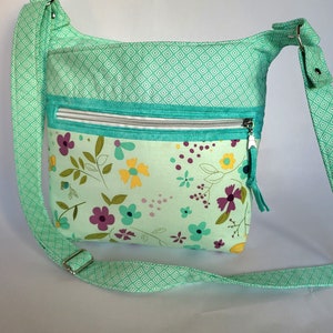 Monedero Bandolera - Spring Mint Green
