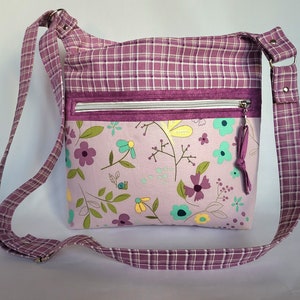 Crossbody Purse - Spring Purple