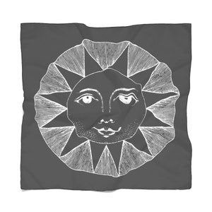 Sun Sheer Altar Cloth | Tarot Cloth | Altar Décor | Altar Table | Manifestation Ritual | Witchy Gift | Witchy Accessories | Witchy Fashion