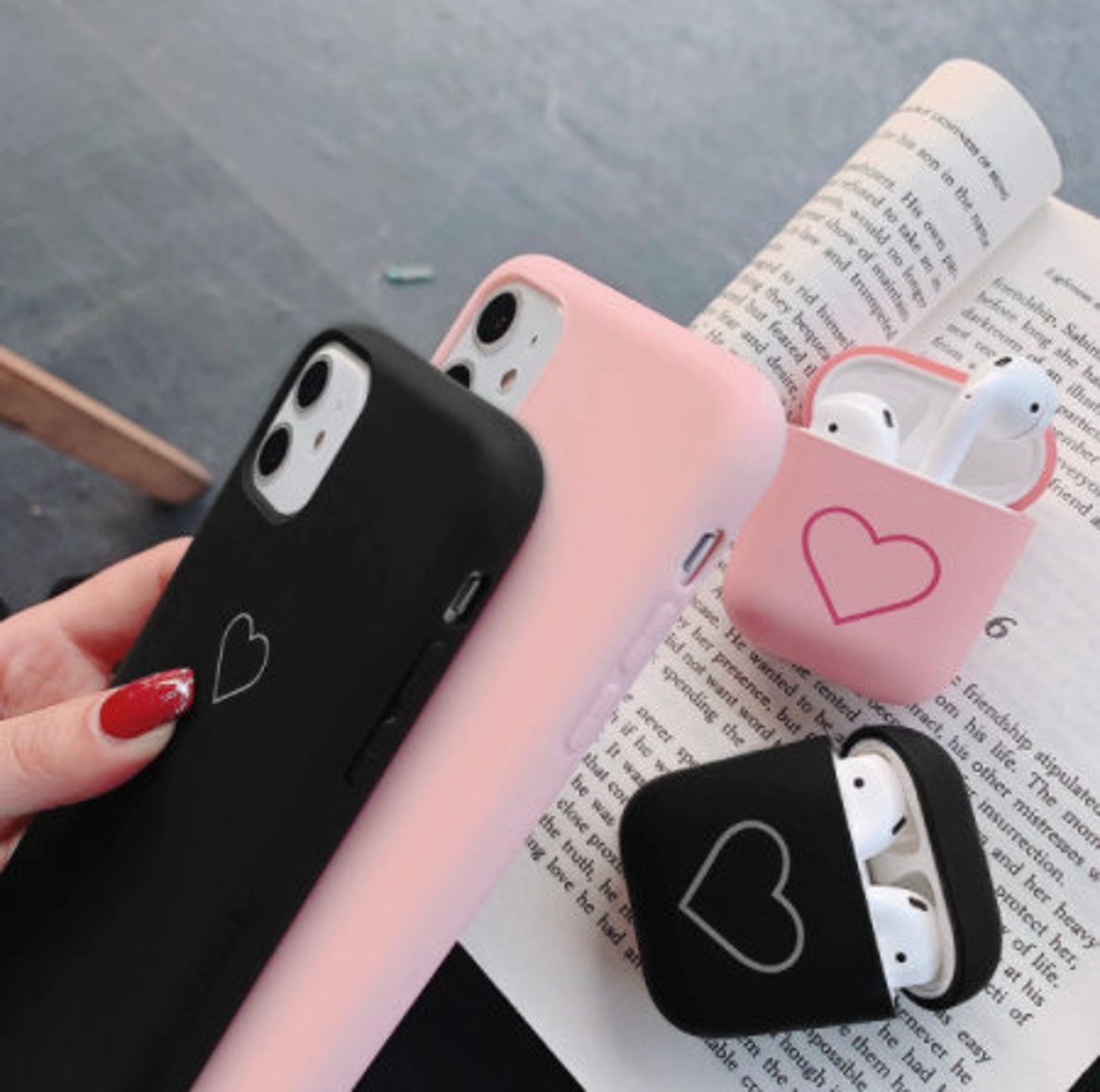 Matching iPhone and Airpod Cases Etsy