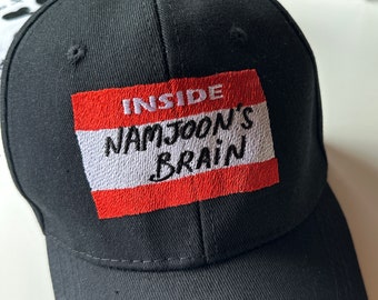Embroidered baseball cap hat - Namjoon