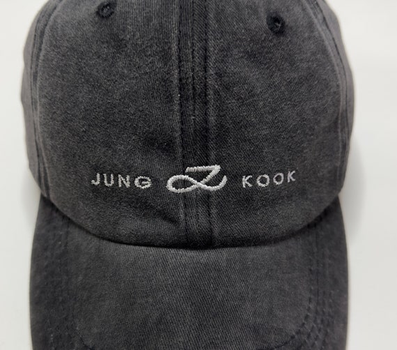 新品　Jung Kook for   ジョングク キャップ Embroidered Baseball Cap - Jungkook - Etsy