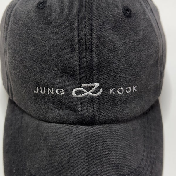 Gorra de béisbol bordada - Jungkook