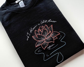 Embroidered oversized t-shirt - Amygdala - Agust D
