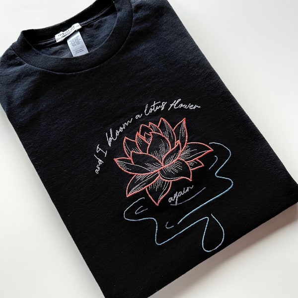 Broderad oversized t-shirt - Amygdala - Agust D