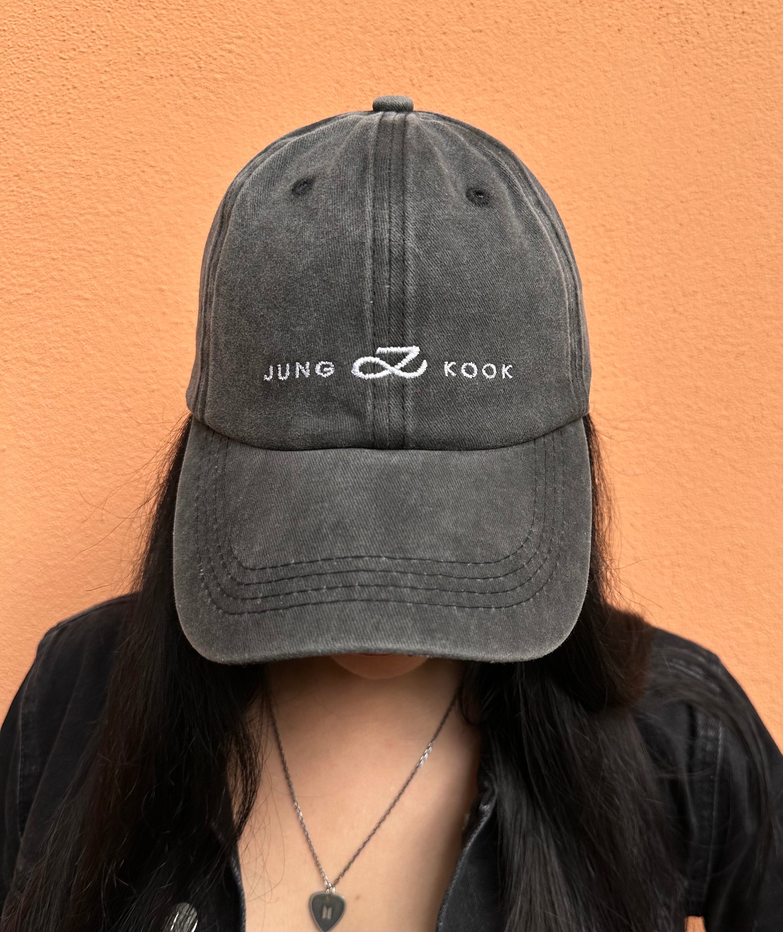 Embroidered Baseball Cap - Jungkook - Etsy