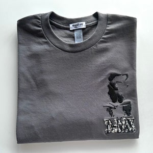 Embroidered oversized t-shirt - D-Day - dday Suga Agust D