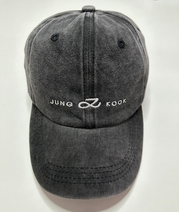 Buy Embroidered Baseball Cap - Jungkook Online in India - Etsy