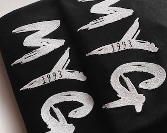 Embroidered oversized sweatshirt - MYG - Min Yoongi