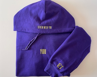 Sudadera con capucha bordada - You by Jimin