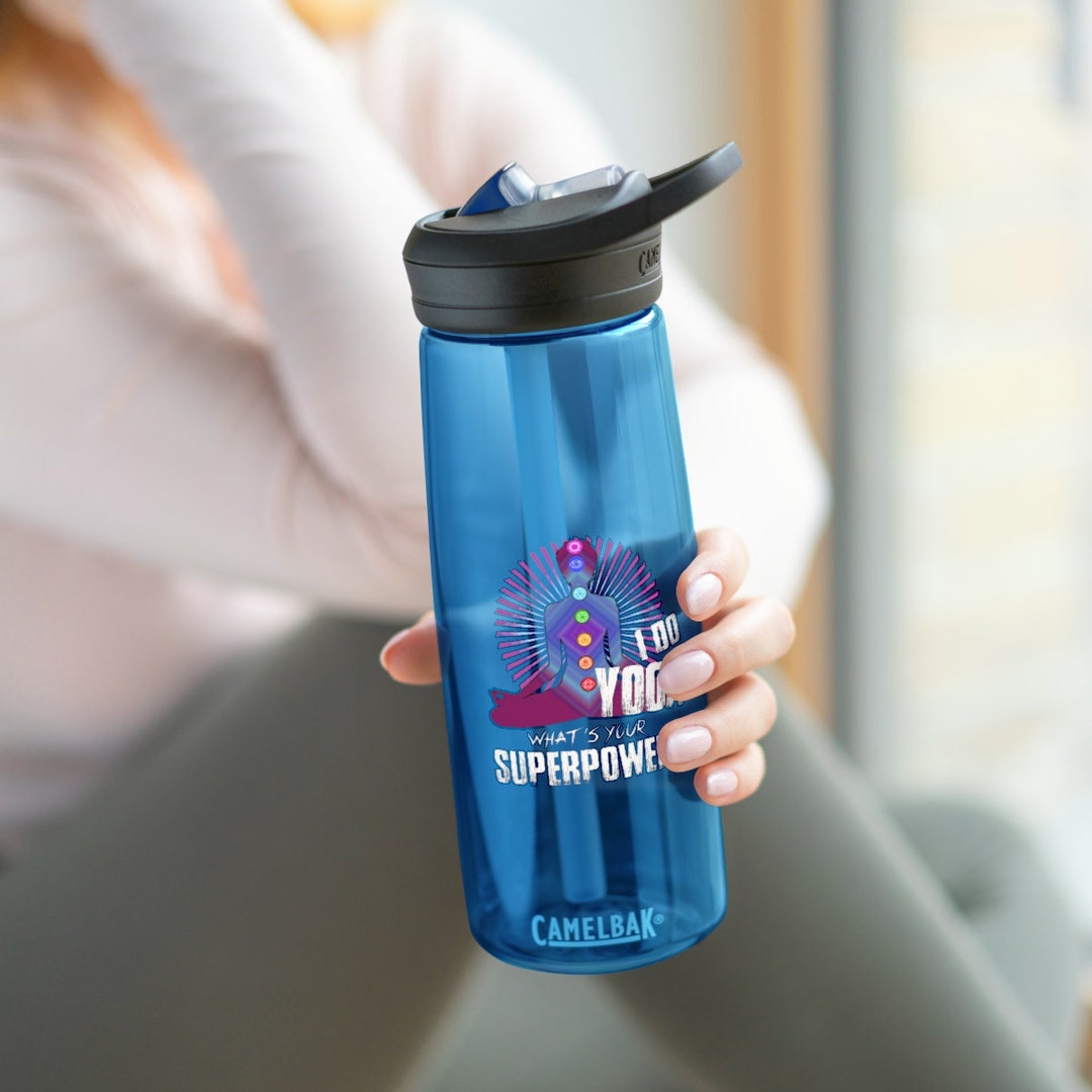 Image showcasing YOGA Water Bottle - Etsy