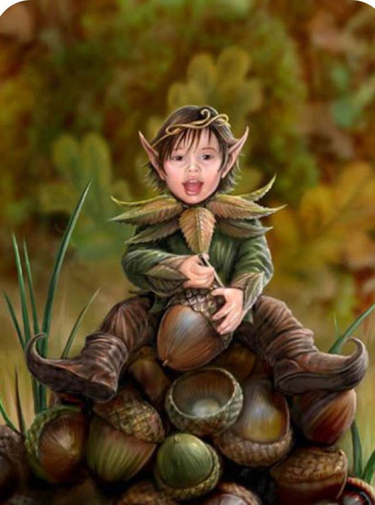 Sofortiger Download/Männlicher Brownie Spirit Begleiter Fern