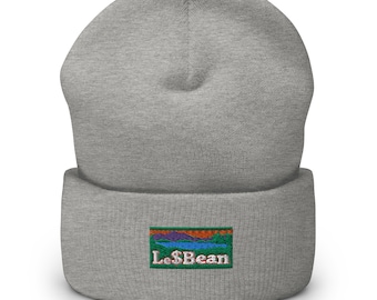 Gorro con puños bordados de Le Dollar Bean: gorro lésbico de TikTok