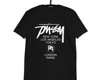 Camiseta unisex de manga corta de gatito patinador / Camiseta de gatito / Camiseta feminista