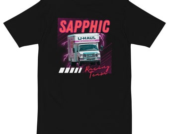 Camiseta del equipo Sapphic Racing: estilo NASCAR de U-Haul